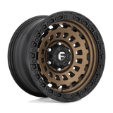 Fuel D634 MATTE BRONZE BLACK BEAD RING 17x9 5x127 Wheels | Offset: 1 | Backspace: 5.04 | Bore: 71.5