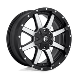Fuel D537 MATTE BLACK MACHINED 20x9 8x180 Wheels | Offset: 20 | Backspace: 5.79 | Bore: 125.1
