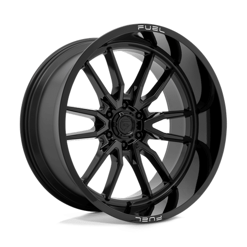 Fuel D760 GLOSS BLACK 24x12 6x139.7 Wheels | Offset: -44 | Backspace: 4.77 | Bore: 106.1