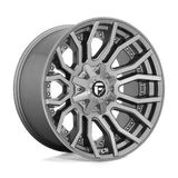 Fuel D713 BRUSHED GUN METAL TINTED CLEAR 20x10 8x170 Wheels | Offset: -18 | Backspace: 4.79 | Bore: 125.1
