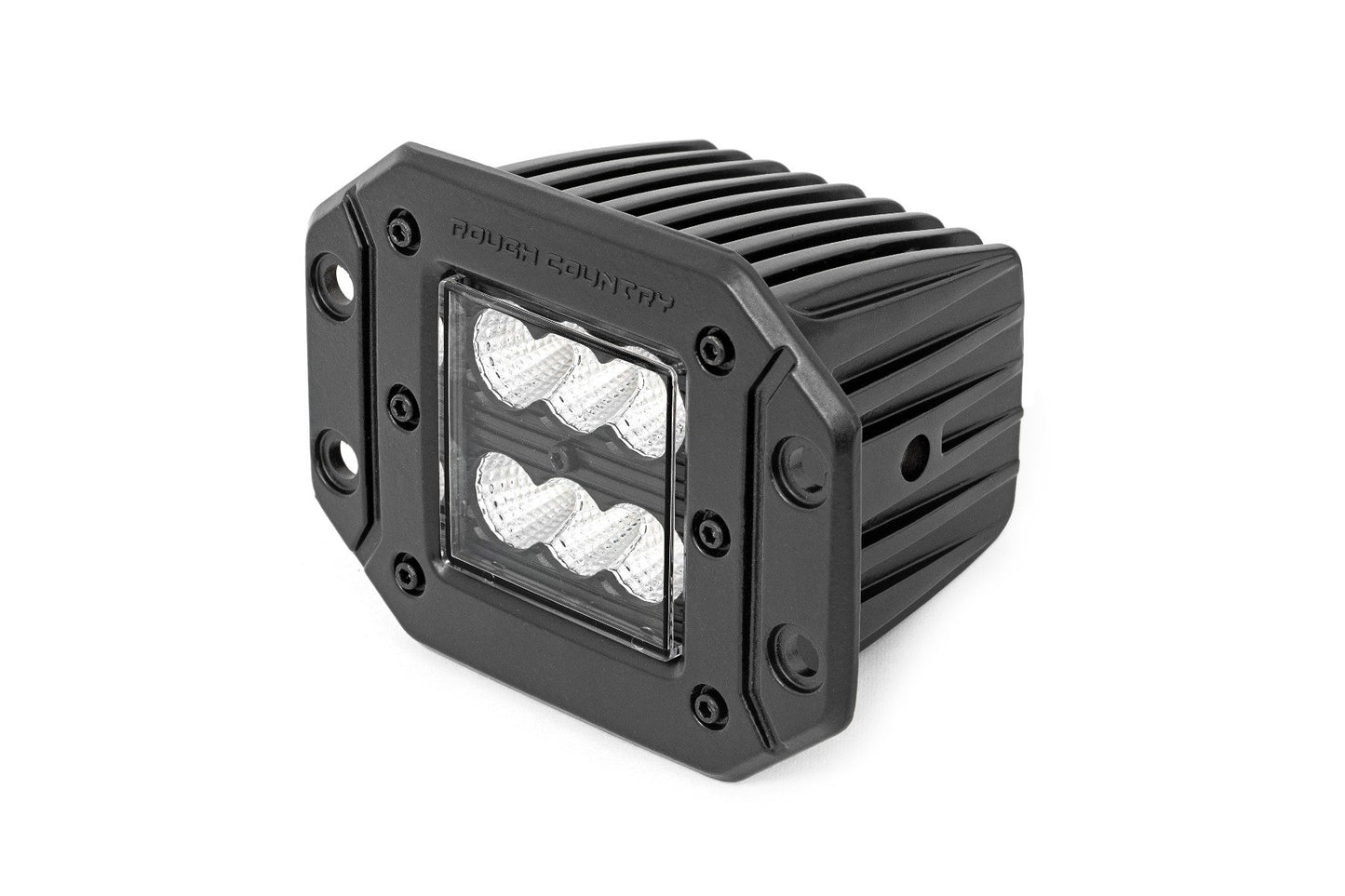 Black Series LED | 2" Pair | Flood | Flush Mount