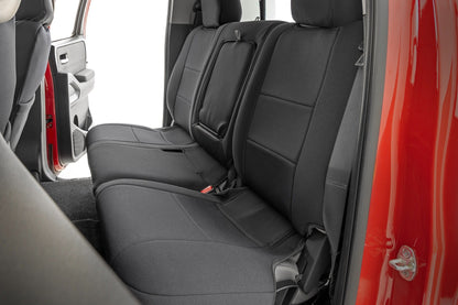 Seat Covers | FR & RR | Crew Cab | Nissan Frontier 2WD/4WD (22-24)