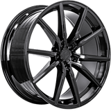 Sentali Street SS1 Gloss Black 18x9.5 5x114.3 Wheels | Offset: 38 | Backspace: 6.75 | Bore: 73.1