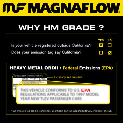 MagnaFlow Universal Catalytic Converter 3.00inch