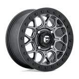 Fuel D919 MATTE GUN METAL BLACK BEAD RING 15x7 4x156 Wheels | Offset: 38 | Backspace: 5.5 | Bore: 132