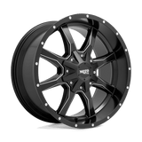 Moto Metal MO970 SEMI GLOSS BLACK MILLED 18x10 6x135/6x139.7 Wheels | Offset: -24 | Backspace: 4.56 | Bore: 106.1