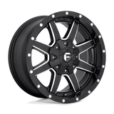 Fuel D538 MATTE BLACK MILLED 22x10 8x170 Wheels | Offset: 10 | Backspace: 5.89 | Bore: 125.1