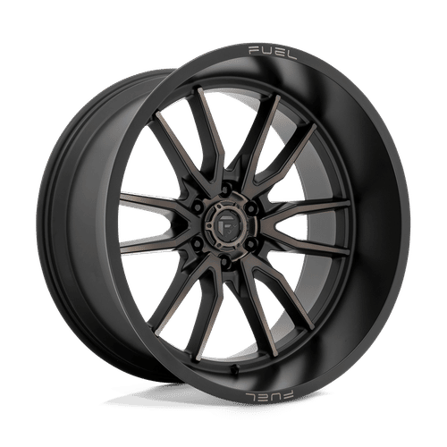 Fuel D762 MATTE BLACK DOUBLE DARK TINT 24x12 6x139.7 Wheels | Offset: -44 | Backspace: 4.77 | Bore: 106.1