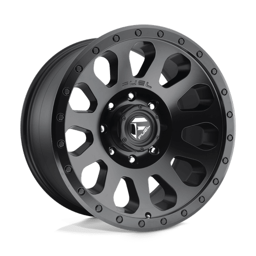 Fuel D579 MATTE BLACK 20x10 8x165.1 Wheels | Offset: -18 | Backspace: 4.79 | Bore: 125.1