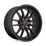 Fuel D762 MATTE BLACK DOUBLE DARK TINT 20x9 6x139.7 Wheels | Offset: 1 | Backspace: 5.04 | Bore: 106.1