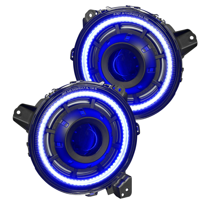 Oracle Oculus Bi-LED Projector Headlights for Jeep JL/Gladiator JT - w/ Simple Controller