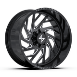 Sentali Forged SF7BM Gloss Black Milled 28x16 8x170 Wheels | Offset: -99 | Backspace: 4.5 | Bore: 125.2