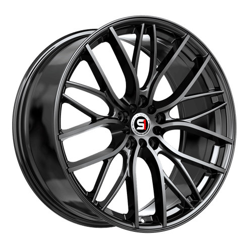 SPEC-1 RACING SP-61GB Gloss Black 17x8 5x108/5x114.3 Wheels | Offset: 42 | Backspace: 6.25 | Bore: 73.1