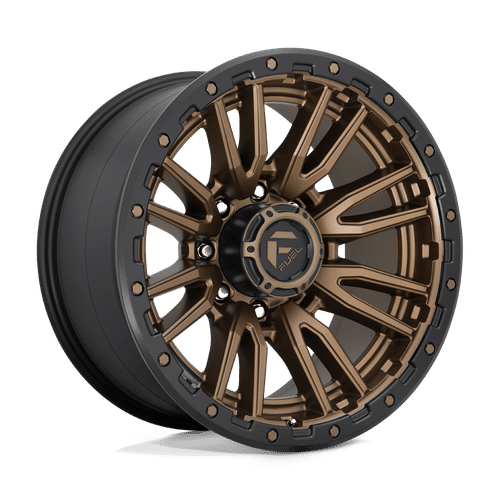 Fuel D681 MATTE BRONZE BLACK BEAD RING 20x10 8x180 Wheels | Offset: -18 | Backspace: 4.79 | Bore: 124.2