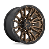 Fuel D681 MATTE BRONZE BLACK BEAD RING 20x10 8x180 Wheels | Offset: -18 | Backspace: 4.79 | Bore: 124.2