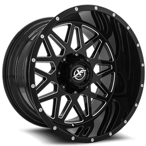 XF OFFROAD XF-211 Gloss Black 20x9 8x170/8x165.1 Wheels | Offset: 0 | Backspace: nan | Bore: 125.2