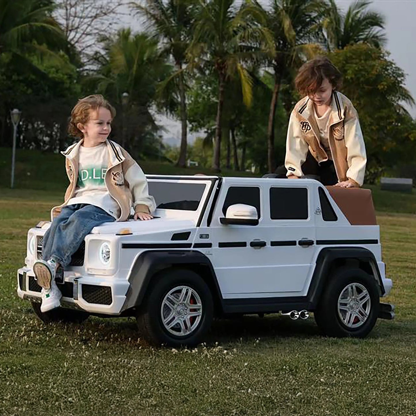 24V Mercedes Maybach G650 Brushless Motor Ride-on