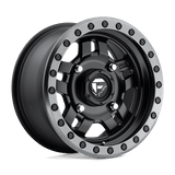Fuel D557 MATTE BLACK GUN METAL RING 15x7 4x137 Wheels | Offset: 13 | Backspace: 4.51 | Bore: 110.1