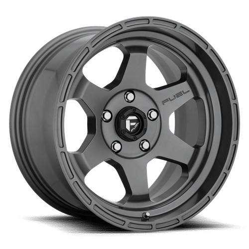 Fuel D665 SHOK MATTE GUN METAL 18x9 5x150 Wheels | Offset: -12 | Backspace: 5.47 | Bore: 110.1