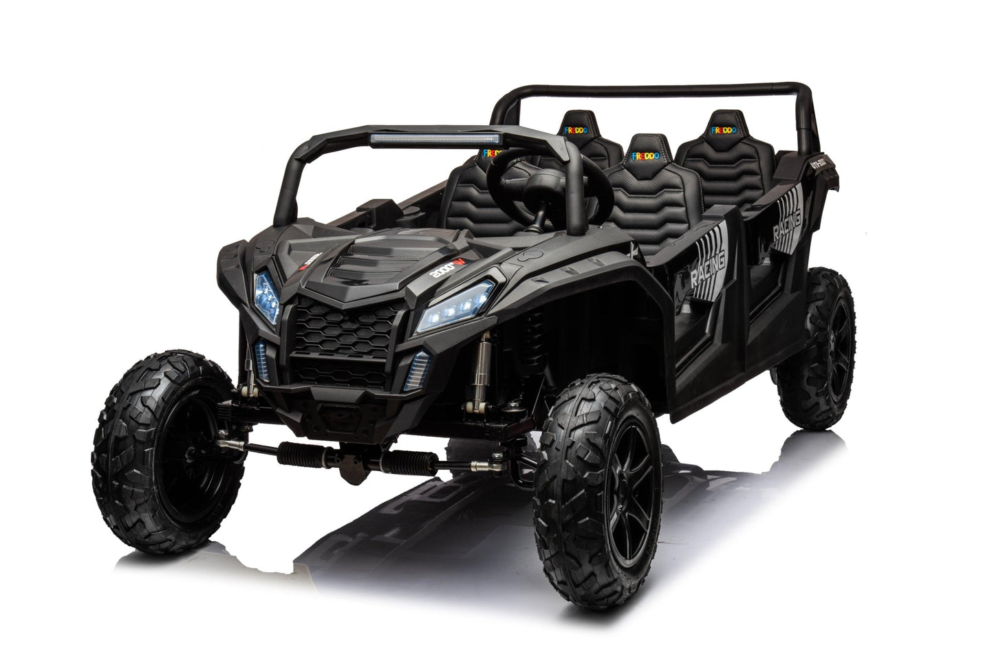 48V Freddo Beast XL: World's Fastest Kids' 4-Seater Dune Buggy with Advanced Brushless Motor & Precision Differential