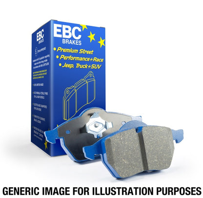 EBC 05-10 Ford Mustang 4.0 Bluestuff Rear Brake Pads