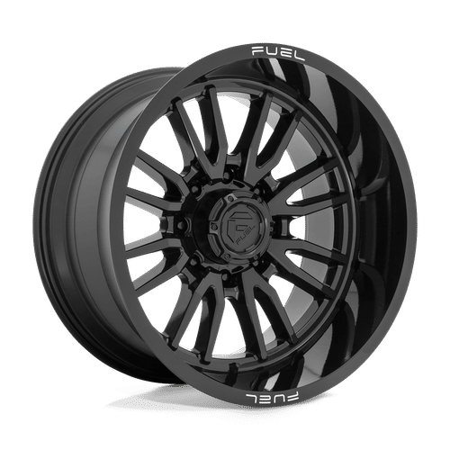 Fuel D760 GLOSS BLACK 22x12 8x170 Wheels | Offset: -44 | Backspace: 4.77 | Bore: 125.1