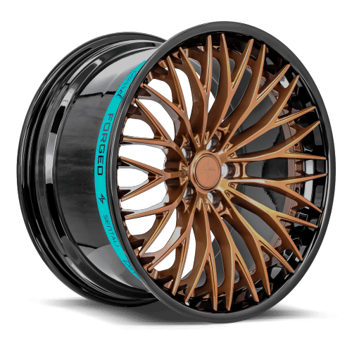 Sentali Barrel Forged SB1 Gloss Black Lip / Gloss Bronze Centre 20x10.5 5x115 Wheels | Offset: 20 | Backspace: 6.5 | Bore: 71.6