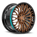 Sentali Barrel Forged SB1 Gloss Black Lip / Gloss Bronze Centre 20x9 5x114.3 Wheels | Offset: 35 | Backspace: 6.5 | Bore: 73.1