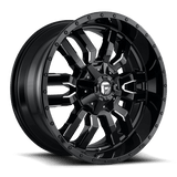 Fuel D595 SLEDGE GLOSS BLACK MILLED 20x9 6x135/6x139.7 Wheels | Offset: 20 | Backspace: 5.79 | Bore: 106.1