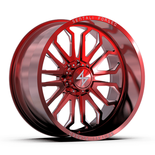 Sentali Forged SF3RM Red Milled 30x16 5x127 Wheels | Offset: -99 | Backspace: 4.5 | Bore: 71.5