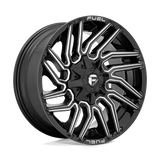 Fuel D773 GLOSS BLACK MILLED 22x10 5x139.7/5x150 Wheels | Offset: -18 | Backspace: 4.79 | Bore: 110.1