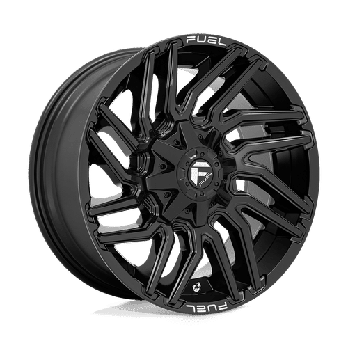 Fuel D776 GLOSS BLACK 22x12 6x135/6x139.7 Wheels | Offset: -44 | Backspace: 4.77 | Bore: 106.1