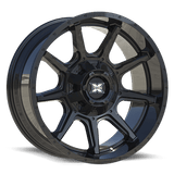 TWISTED OFF-ROAD TW2 Gloss Black 22x12 5x127/5x139.7 Wheels | Offset: -44 | Backspace: 4.75 | Bore: nan