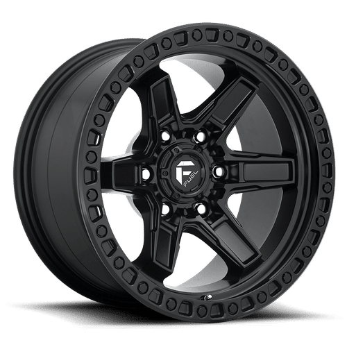 Fuel D697 KICKER MATTE BLACK 18x9 6x135 Wheels | Offset: 1 | Backspace: 5.04 | Bore: 87.1