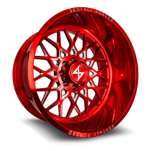 Sentali Forged SF5RM Red Milled 28x16 8x170 Wheels | Offset: -99 | Backspace: 4.5 | Bore: 125.2