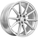 Sentali Street SS1 Hyper Silver 20x10.5 5x112 Wheels | Offset: 25 | Backspace: 6.75 | Bore: 66.6