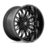 Fuel D795 GLOSS BLACK MILLED 22x12 5x139.7/5x150 Wheels | Offset: -44 | Backspace: 4.77 | Bore: 110.1
