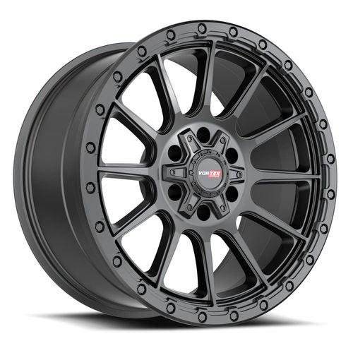 VORTEK VRT-606MB Matte Black 17x9 6x135/6x139.7 Wheels | Offset: 0 | Backspace: 5 | Bore: 106.1