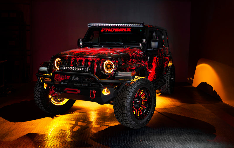 Oracle Oculus Bi-LED Projector Headlights for Jeep JL/Gladiator JT - w/ Simple Controller