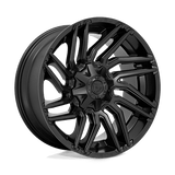 Fuel D775 MATTE BLACK 22x10 8x180 Wheels | Offset: -18 | Backspace: 4.79 | Bore: 124.2