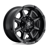 Fuel D575 GLOSS BLACK 17x9 6x135/6x139.7 Wheels | Offset: -12 | Backspace: 4.53 | Bore: 106.1