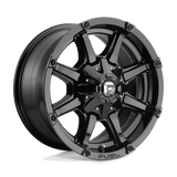 Fuel D575 GLOSS BLACK 17x9 5x114.3/5x127 Wheels | Offset: -12 | Backspace: 4.53 | Bore: 78.1