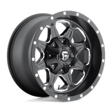 Fuel D534 MATTE BLACK MILLED 17x9 6x135/6x139.7 Wheels | Offset: -12 | Backspace: 4.53 | Bore: 106.1