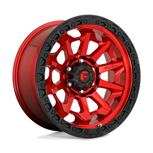 Fuel D695 CANDY RED BLACK BEAD RING 20x9 8x170 Wheels | Offset: 20 | Backspace: 5.79 | Bore: 125.1