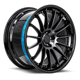 Sentali Barrel Forged SB2 Gloss Black Lip / Matte Black Centre 19x9.5 5x112 Wheels | Offset: 25 | Backspace: 6.25 | Bore: 66.6