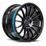 Sentali Barrel Forged SB2 Gloss Black Lip / Matte Black Centre 22x9.5 5x112 Wheels | Offset: 35 | Backspace: 6.75 | Bore: 66.6