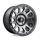 Fuel D601 MATTE GUN METAL BLACK BEAD RING 18x9 6x139.7 Wheels | Offset: 1 | Backspace: 5.04 | Bore: 108