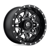 Fuel D567 MATTE BLACK MILLED 15x7 4x137 Wheels | Offset: 13 | Backspace: 4.51 | Bore: 110.1