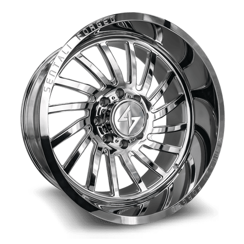 Sentali Forged SF1P Polished 28x16 5x139.7 Wheels | Offset: -99 | Backspace: 4.5 | Bore: 77.8
