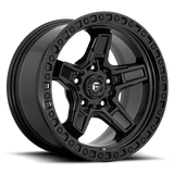 Fuel D697 KICKER MATTE BLACK 20x9 5x127 Wheels | Offset: 1 | Backspace: 5.04 | Bore: 71.5